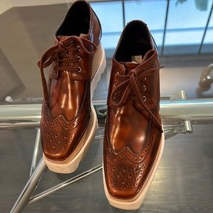 Stella McCartney Wood platforms (brown)